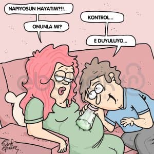 Sadece Anne Adaylarının Anlayabileceği Karikatürler