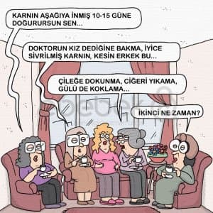 Sadece Anne Adaylarının Anlayabileceği Karikatürler