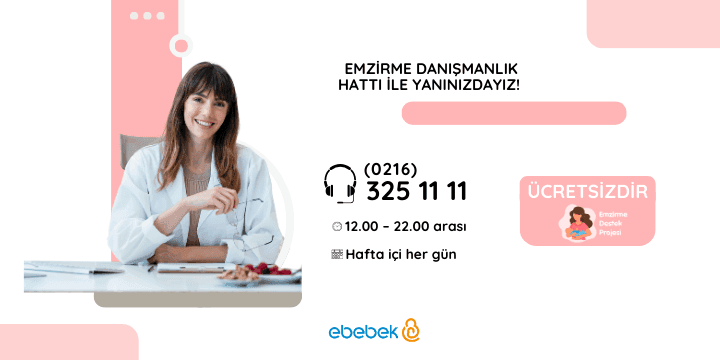 Emzirme Danışmanlık Hattı ile Yanınızdayız! kapak resmi