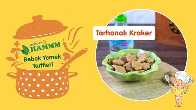 Tarhanalı Bebek Krakeri | Bebek Yemek Tarifleri | Hammm Vakti image