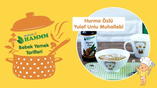 Bebek Yemek Tarifleri | Hammm Vakti | Hurma Özlü Puding image