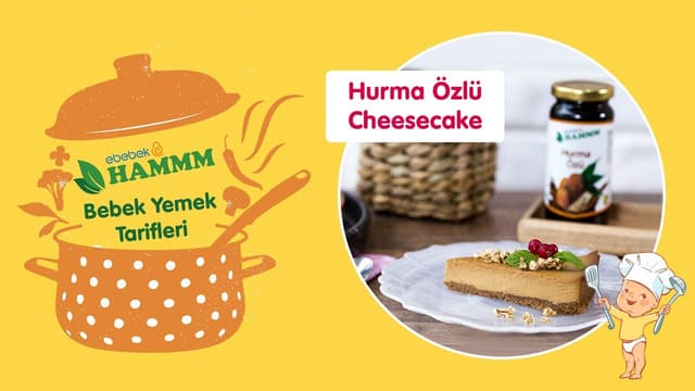 Hurma Özlü Cheesecake | Bebek Yemek Tarifleri | Hammm Vakti image