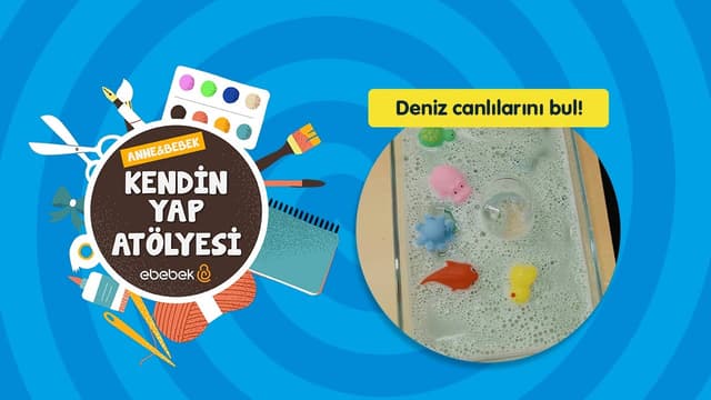 Kendin Yap Atölyesi - Deniz Canlılarını Bul image