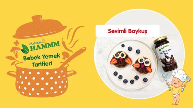 Sevimli Baykuş | Bebek Yemek Tarifleri | Hammm Vakti image