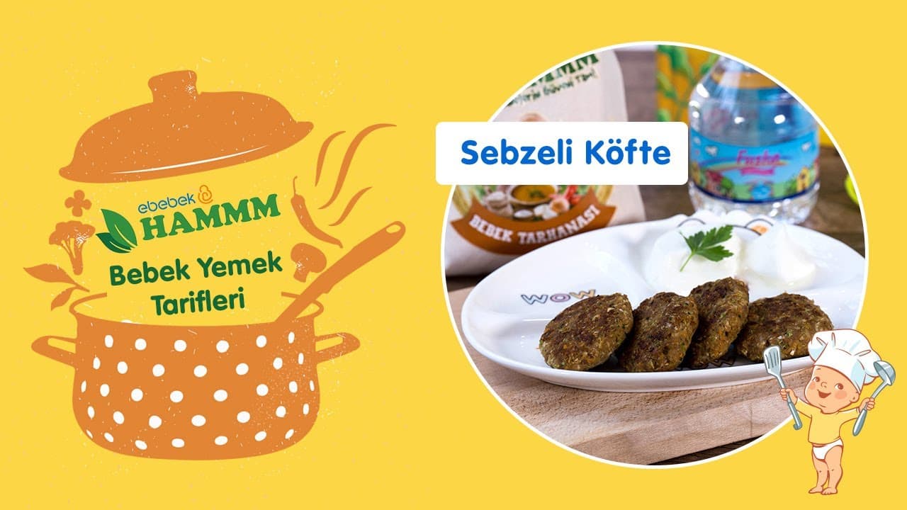 Sebzeli Köfte | Bebek Yemek Tarifleri | Hammm Vakti