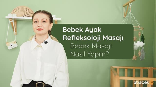 Bebek Ayak Refleksoloji Masajı I Bebek Masajı Nasıl Yapılır? image
