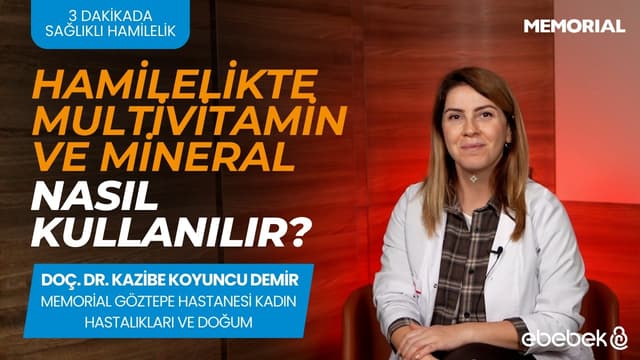 Hamilelikte Multivitamin ve Mineral Nasıl Kullanılır?