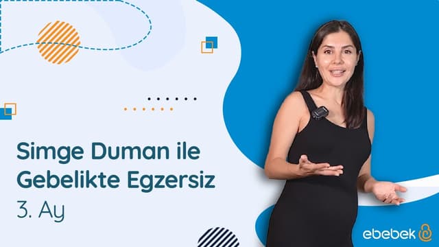 Gebelikte Egzersiz | 3. Ay | Simge Duman image