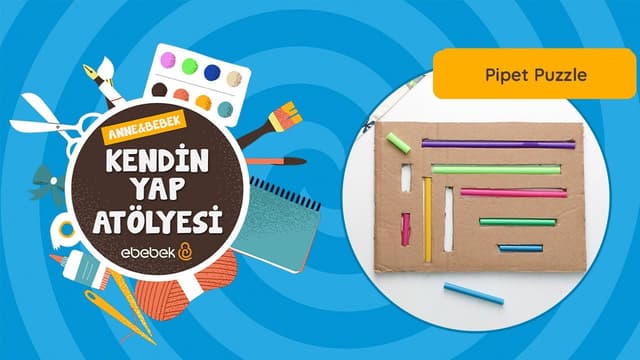 Pipet Puzzle I Anne-Bebek Kendin Yap Atölyesi image
