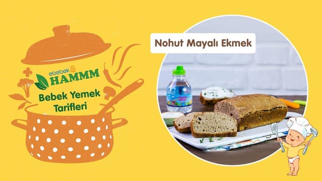 Nohut Mayalı Ekmek | Bebek Yemek Tarifleri | Hammm Vakti image