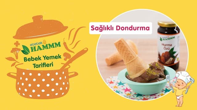 Evde Şekersiz Dondurma | Bebek Yemek Tarifleri | Hammm Vakti image