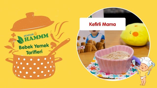 Bebek Bisküvili Kefirli Mama | Bebek Yemek Tarifleri | Hammm Vakti image