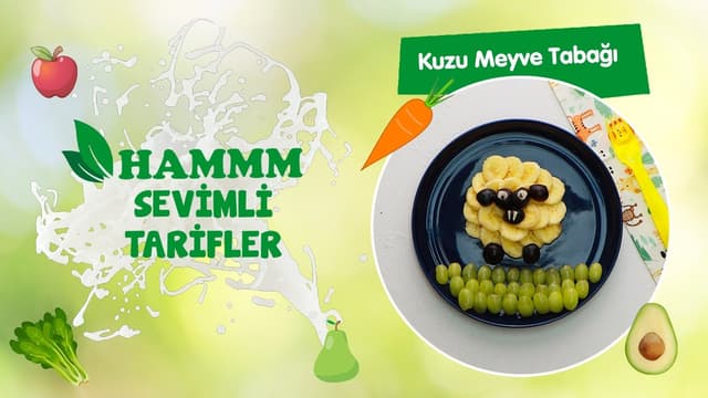 Kuzu Meyve Tabağı | HAMMM Sevimli Tarifler image