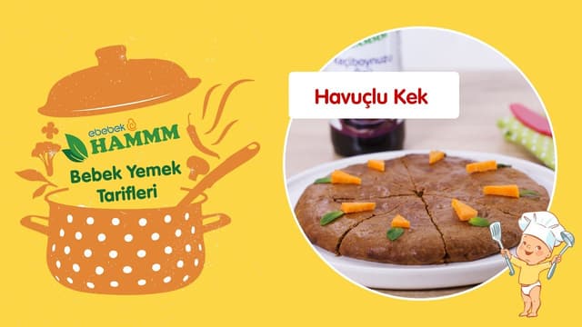 Havuçlu Kek | Bebek Yemek Tarifleri | Hammm Vakti image