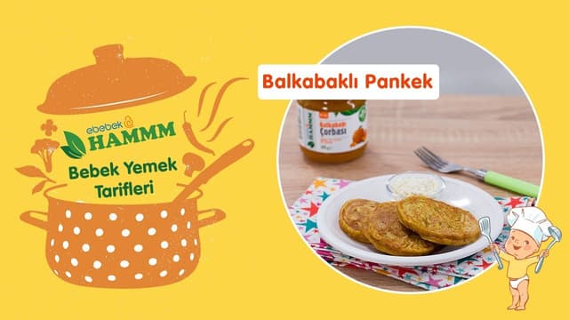 Hammm Balkabağı Çorbası ile Pankek | Bebek Yemek Tarifleri | Hammm Vakti image