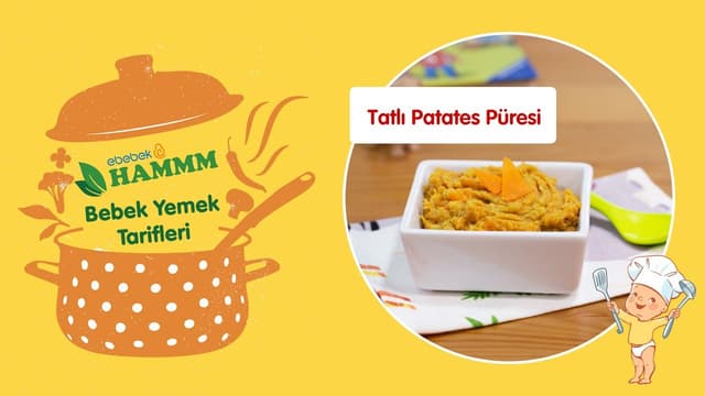 Tatlı Patatesli Avokado Püresi | Bebek Yemek Tarifleri | Hammm Vakti image