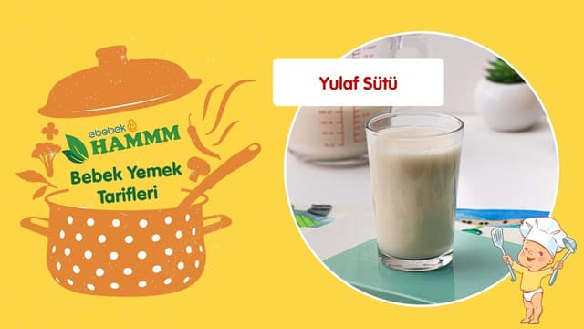 Yulaf Sütü | Bebek Yemek Tarifleri | Hammm Vakti image