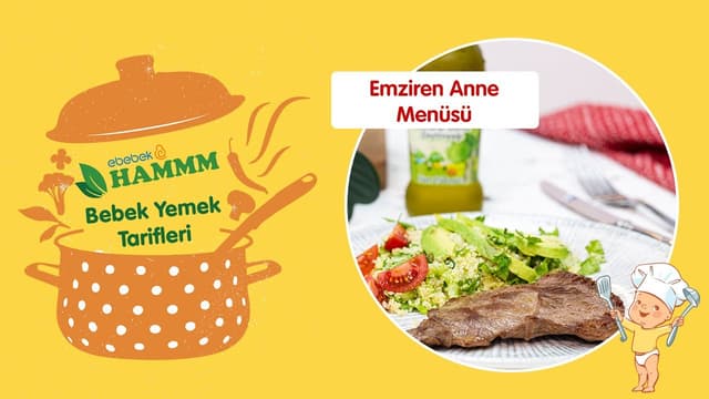 Emziren Anne Menüsü | Bebek Yemek Tarifleri | Hammm Vakti image