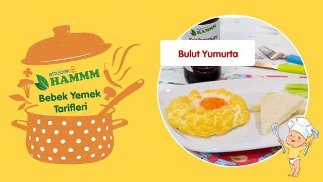 Bulut Yumurta | Bebek Yemek Tarifleri | Hammm Vakti image
