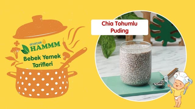 Chia Tohumlu Puding | Bebek Yemek Tarifleri | Hammm Vakti image