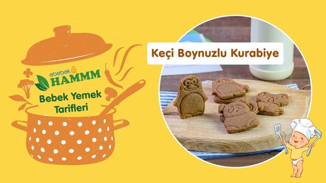 Şekersiz Kurabiye | Bebek Yemek Tarifleri | Hammm Vakti image