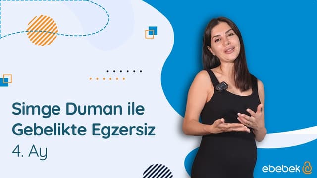 Gebelikte Egzersiz | 4. Ay | Simge Duman image