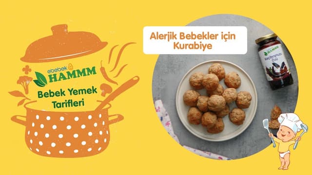 Alerjik Bebekler için Kurabiye | Bebek Yemek Tarifler | Hammm Vakti image