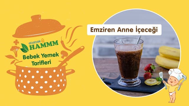 Bebek Yemek Tarifleri | Hammm Vakti | Emziren Anne İçeceği image