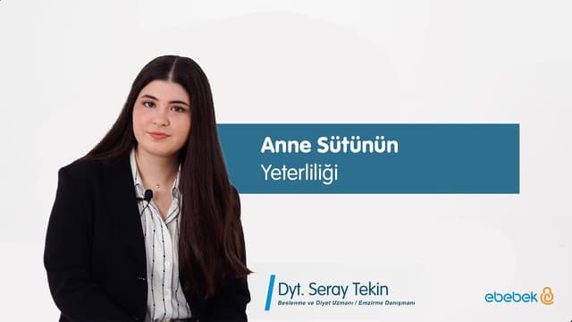 Dyt. Seray Tekin - Anne Sütünün Yeterliliği Nasıl Anlaşılır? image
