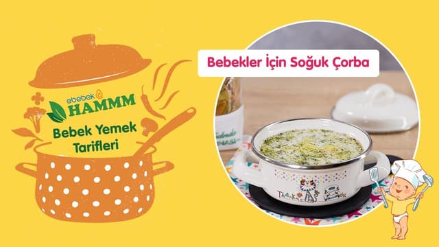 Bebekler İçin Soğuk Çorba! 😋 | Bebek Yemek Tarifleri | Hammm Vakti image