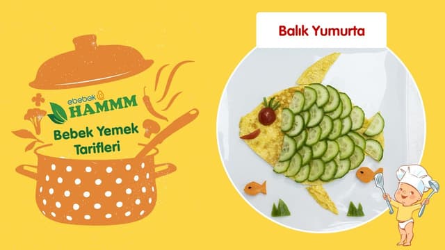 Bebekler İçin Balık Yumurta | Bebek Yemek Tarifleri | Hammm Vakti image