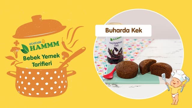 Buharda Kakaolu Kek | Bebek Yemek Tarifleri | Hammm Vakti image